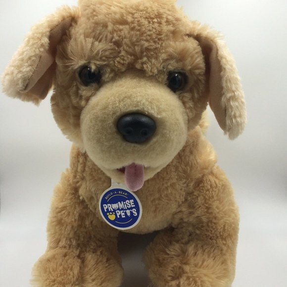 BUILD-A-BEAR BAB Promise Pets Yellow LABRADOR Lab Puppy DOG Plush Stuffed Animal - Picture 2 of 10